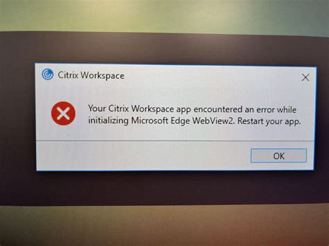 Our employees log onto the Citrix program to get onto the cloud environment. . This version of citrix workspace is not the most recent